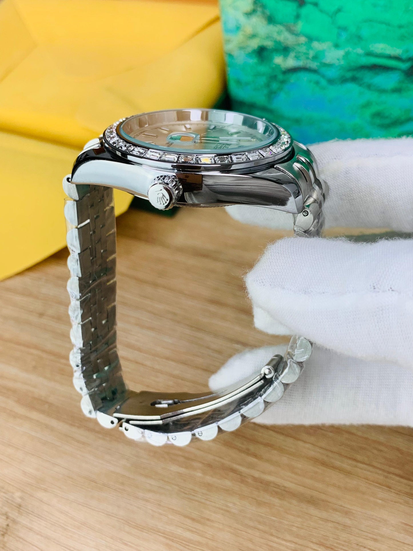 Datejust Stone Model - Black Dial
