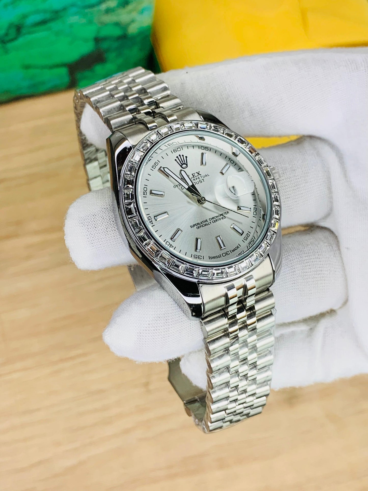 Datejust Stone Model - White Dial